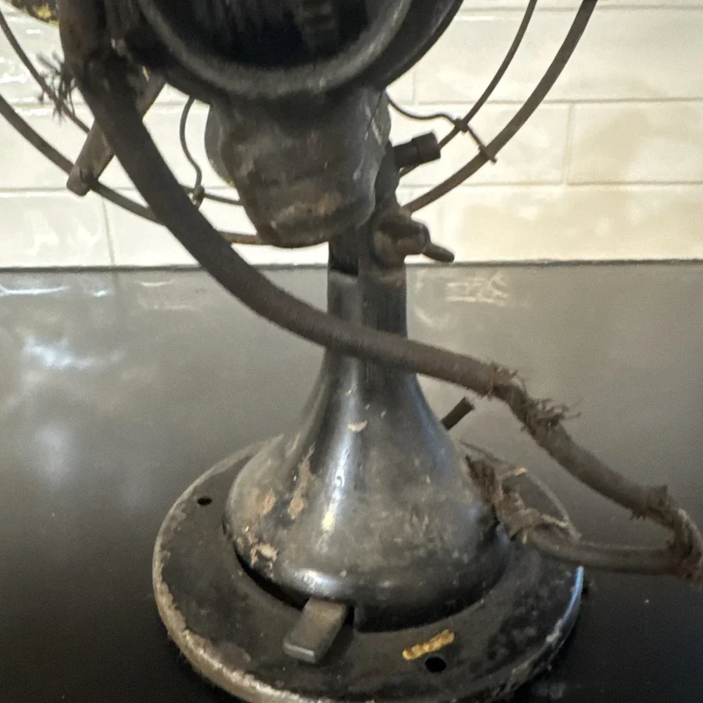 Century Fan‎ Brass Blades Model 263 J-2 S3C-1 6AS IS UNTESTED  parts or repair